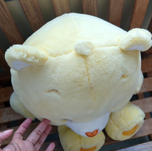 Care Bears Funshine sunshine cheerfull Bear 2002 Play Along 27 Inch Soft Plush - Picture 8 of 13